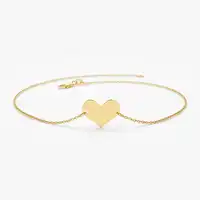 Louis Vuitton LOUIS VUITTON Bracelet LV & V Heart GP Gold Unisex M61143 |  eLADY Globazone