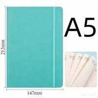 Ensemble de carnet classique ligné avec logo personnalisé, stylo et boîte cadeau, 200 pages, A5, couverture imperméable, carnet de notes 5,5 x 8,3 pouces pour le travail