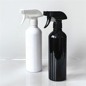 Customizable Logo 500ml for Black White PET Plastic Trigger Spray Bottle with Screen Printing for Lotion and Mist Spray - Product Image 3