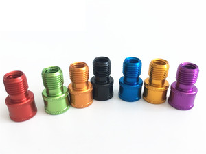 Adaptateur de <span class=keywords><strong>valve</strong></span> tubeless durable, connecteur de <span class=keywords><strong>valve</strong></span> de vélo antidérapant pour vélo de route, utilisation de <span class=keywords><strong>valve</strong></span> Presta à <span class=keywords><strong>Schrader</strong></span> sans chambre à air - Product Image 5