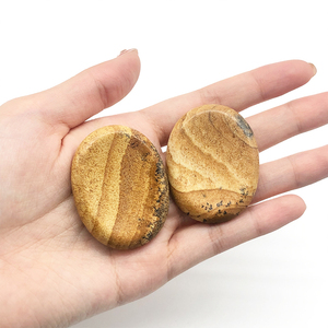 <span class=keywords><strong>Paisaje</strong></span> de Palma de bolsillo pulido, curación de Reiki, <span class=keywords><strong>jaspe</strong></span>, alivia el estrés, piedra para el pulgar, venta al por mayor - Product Image 2