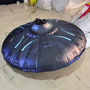 Soucoupe volante gonflable <span class=keywords><strong>Vaisseau</strong></span> <span class=keywords><strong>spatial</strong></span> gonflable OVNI gonflable avec lumière LED pour la décoration ou la publicité - Product Image 1