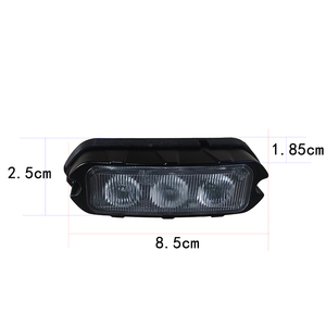 Feux stroboscopiques bleus pour camion et véhicule à montage en surface de 9 watts, état neuf, feux d'avertissement d'urgence avec 2 ans de garantie - Product Image 4