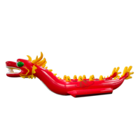 Bateau gonflable pour 10 personnes, style chinois, design personnalisé, certifié CE, en PVC, bateau d'extérieur