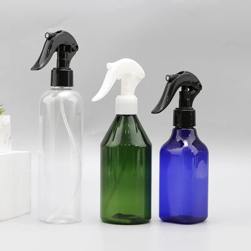 Black White Transparent 20/410,24/410,28/410 Mini Mouse Trigger Spray sprayer bottle plastic shampoo bottle for hair conditioner