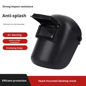 Casco de Soldadura Eléctrica Montado en la Cabeza, Máscara Protectora Facial para Soldadura, Máscara de <span class=keywords><strong>Soldador</strong></span> de Protección para Soldadura por Arco de Argón de Shandong - Product Image 5
