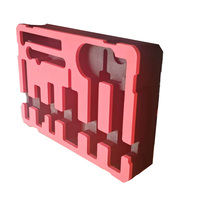 Matériaux de protection et d'amortissement en gros, inserts en mousse EVA personnalisés CNC en 2 couleurs, boîte d'emballage, insert en mousse pour l'expédition