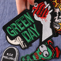 Parches bordados personalizados para ropa de hombre: chaquetas, polos y gorras de béisbol
