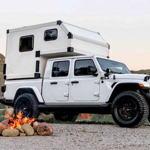 Ecocampor 4X4 Off-Road Ute Canopy Truck Camper Meilleure qualité Remorque de voyage portable en plein air avec toilettes à vendre - Product Image 5