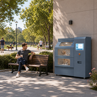 Station de toilettage pour chiens professionnelle double mode, étanche et résistante au soleil, pour toutes les conditions météorologiques en extérieur