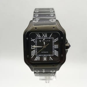 Reloj SEILOCE de Alta Calidad, Resistente al Agua, con Manecillas Luminosas, Cristal de Zafiro, Acero Inoxidable, Mecánico Automático para Hombre - Product Image 5