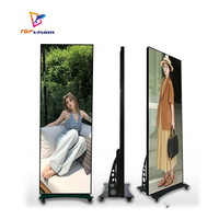 TOPvision Solución LED Todo en Uno para Comercio Minorista, Sistema de Carteles Plegables Impermeables IP65 y 2 Años de Garantía