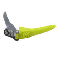Gemakkelijke knoflookpers met ingebouwde schilmesje, duurzaam keukenhulpmiddel, geen schil, geen hakken, snelle knoflook snijder