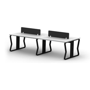 Fashion Furniture L Shaped Cubicle Office Workstation <b>Computer</b> <b>Desk</b> <b>with</b> <b>Drawers</b> MDF Melamine Wooden Executive Office <b>Desk</b> - Product Image 2