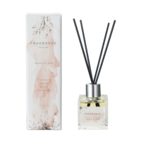 Diffuseur de roseaux de marque privée de haute qualité en gros à bas prix Diffuseur de roseaux de bouteilles transparentes 50ML