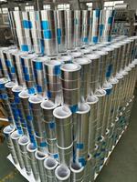 Ruban d'isolation thermique de qualité professionnelle en feuille d'aluminium avec renfort en fibre de verre pour usage commercial
