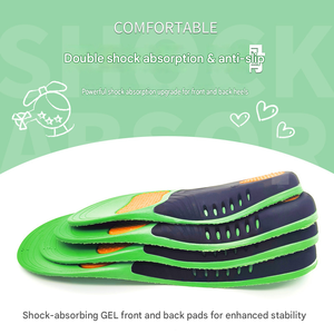 Plantillas deportivas para niños con arco para corrección de pie plano, soporte para <span class=keywords><strong>piernas</strong></span> en O/X, material PU antideslizante - Product Image 5