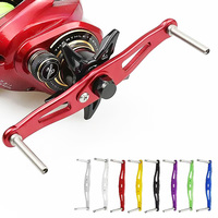 Moulinet de Baitcasting EKYB07 Haut de Gamme avec Plaque en Alliage d'Aluminium et Poignée de Tambour pour la Pêche en Eau Douce (Carpe, Truite, Black-bass)