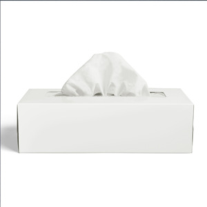 Nhà Máy Bán buôn tùy chỉnh tinh khiết bột gỗ hộp quảng cáo với logo có thể tháo rời mô giấy - Product Image 2