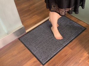 Faro PP Barrier Cut Pile Tufted Dệt Tầng Doormat Với PVC Ủng Hộ - Product Image 4