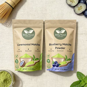 Sacs d'emballage de qualité alimentaire anti-odeurs imprimés sur mesure pour chewing-gum, nourriture pour animaux de compagnie et gelée - Sacs en mylar laminés refermables à glissière - Product Image 2