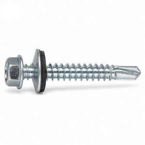 Vis autoperceuse hexagonale zinguée de précision certifiée 4,2 mm Tek Hex conforme REACH pour systèmes de fixation de construction - Product Image 1