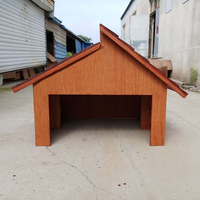 Abri de jardin extérieur pliable en bois moderne de luxe pour garage de tondeuse à gazon robotique