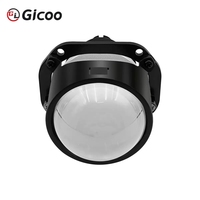 GICOO Lentilles de projecteur Bi-LED 2,5 pouces 6000K 20000lm 12V H7 LED H4 9005 9006 Diode pour phares de voiture et accessoires