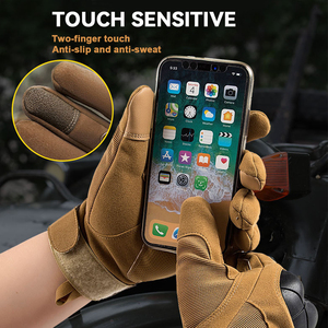 ถุงมือยุทธวิธีแบบเต็มนิ้วสำหรับผู้ชาย Artex ถุงมือป้องกันสำหรับทำงานกลางแจ้ง ขี่มอเตอร์ไซค์ ล่าสัตว์ กีฬา และการฝึกซ้อม - Product Image 3