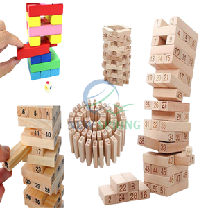 2025 Giáo Dục Mới Bằng Gỗ Xếp Chồng Xây Dựng Khối Đồ Chơi-Sinh Thái Thân Thiện Với Đầy Màu Sắc Học Tập Phát Triển Thiết Lập Cho Trẻ Em Sáng Tạo Động Cơ - Product Image 5