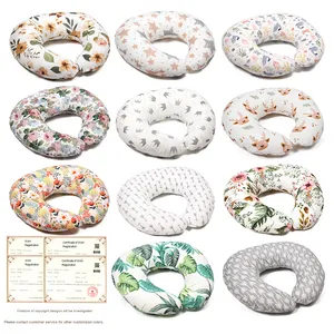 Oreiller d'allaitement multifonctionnel en forme de U <span class=keywords><strong>pour</strong></span> les femmes enceintes post-partum Anti-Spit-Up Baby Holding Breastfeeding Optimal Maternity - Product Image 5