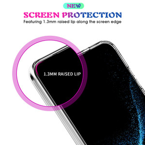 Étui pour Samsung Galaxy <span class=keywords><strong>S34</strong></span> Plus S25Edge S24 S26 Ultra S23 S22 S21 S20 FE S25 Plus Coque de téléphone fine transparente Coque arrière rigide - Product Image 6