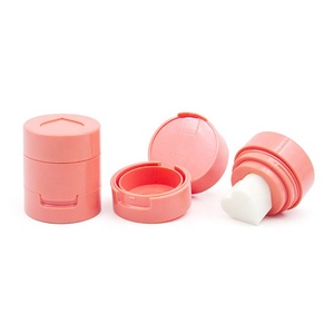 Palette de maquillage contouring liquide minérale longue tenue, fini naturel, étanche, avec coussin d'air, en forme de cœur, blush <span class=keywords><strong>orange</strong></span> - Product Image 1