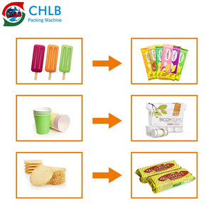 Tự động chất lượng cao dòng chảy Gối máy đóng gói Cookie nhỏ máy đóng gói Biscuit máy đóng gói - Product Image 2