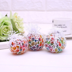 ZIMO New Factory Direct Sale Assorted Colors Grape Ball <b>Squishy</b> Stress Relief Toy 80g 6*6*6 Unisex - Product Image 5