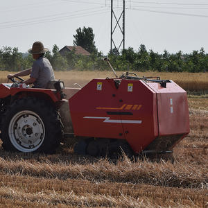 Presse à balles rondes pour <span class=keywords><strong>foin</strong></span>, tracteur à chenilles/machine à emballer la paille <span class=keywords><strong>de</strong></span> riz, <span class=keywords><strong>prix</strong></span> des presses à balles pour <span class=keywords><strong>foin</strong></span> humide et sec - Product Image 6