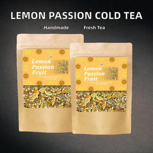 Té Saborizado OEM Saludable de Limón y Maracuyá, Envasado al Vacío y en Bolsa, Nutritivo - Product Image 2