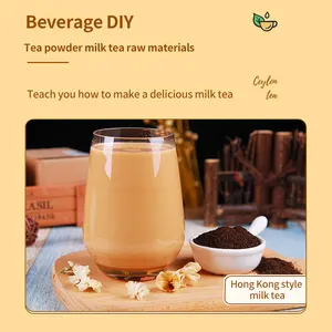 Zwarte Ctc Blend Ceylon Thee Gezondheidszorg Supplementen Gewichtsverlies Producten Melkthee Bubble Tea