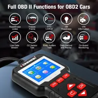 KONNWEI KW320 Obd2 Escáner de coche Obd Auto Herramientas Obd 2 Herramienta de diagnóstico Escáner automotriz profesional Lector de código de coche para Auto