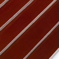 Isolation électrique Tissu de coton phénolique Feuille stratifiée 3025 Feuille de bakélite Panneau stratifié haute tension