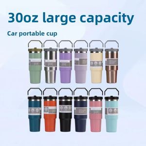 Taza Térmica de Viaje de Acero Inoxidable, Personalizada con Logotipo, 20oz, 30oz, 40oz, con Recubrimiento en Polvo, Ecológica, Duradera, Vaso Térmico para Café - Product Image 2