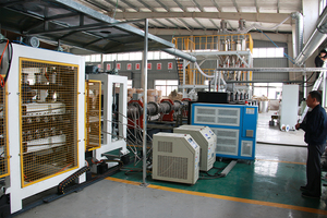 Nouvelle ligne de production XPS de haute qualité, machine d'extrusion de panneaux en polystyrène expansé à l'<span class=keywords><strong>isolation</strong></span> en mousse de CO2 avec moteur - Product Image 5