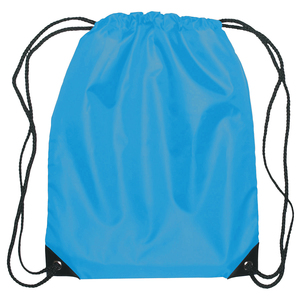 Ruthbag Nylon Dây Kéo Phòng Tập Thể Dục Túi Ba Lô Tùy Chỉnh Khuyến Mại 210D Polyester Đen Đỏ Xanh Silkscreen Logo Bao Bì Khuyến Mãi - Product Image 6