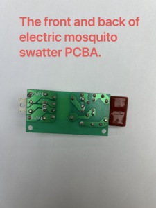 แผงวงจรควบคุมไม้ตียุงไฟฟ้าอัจฉริยะ PCBA OEM สีเขียว ล้างทำความสะอาดได้ ผลิตจากทองแดง ผลิตตามสั่ง ผลิตในจีน กระแสไฟฟ้าแรงสูง - Product Image 2