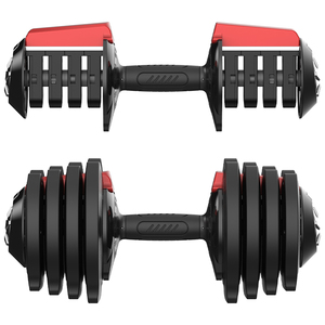 18KG 40LB Venta al por mayor Entrenador de pesas Equipo de gimnasio Mancuerna ajustable <span class=keywords><strong>Set</strong></span> - Product Image 3