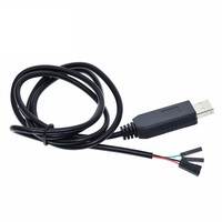 Cable USB RS232 PL2303 de 3m con Conector de Cobre Puro Sin Blindaje para Teléfono Móvil, Computadora, Lector de Tarjetas POS, BMS, Telecomunicaciones