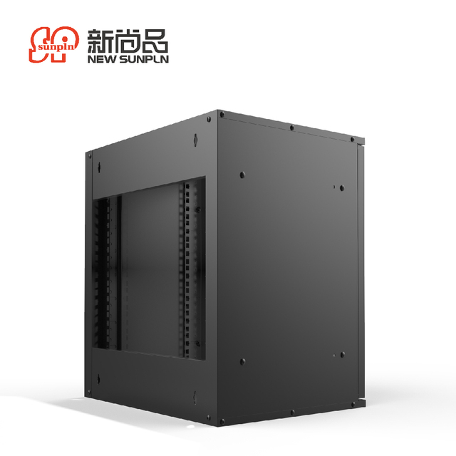 Wall Mount Cabinet Customized Small Server Rack with Glass Door Movable Cabinet IT Equipment