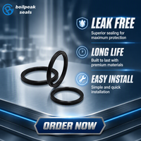Maßgefertigte Bestseller BoilPeak Standard X-Ringe Zylinderdichtung FKM Gummi Reibungsarme Quad-Ringe für Autos in ISO-Standardgrößen