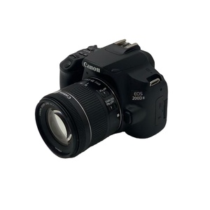 กล้อง DSLR <span class=keywords><strong>Canon</strong></span> <span class=keywords><strong>200D</strong></span> <span class=keywords><strong>II</strong></span> มือสอง พร้อมเลนส์ 18-55mm IS, กล้องดิจิตอลหน้าจอสัมผัส 24.2MP พร้อม Wi-Fi Connectivity น้ำหนักประมาณ 675 กรัม - Product Image 1
