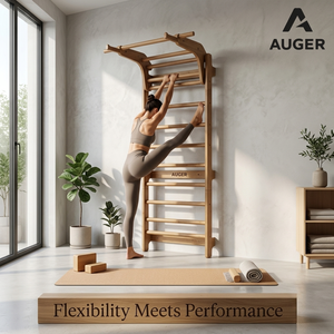Spalliera Svedese in Legno per Palestra Domestica, Barre da Parete, Barra per Trazioni, Attrezzatura per Calisthenics e Fitness - Product Image 3